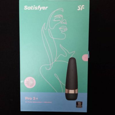 satisfyer pro 3 con vibración y succión 

De los modelos más potentes y satisfactorios de la marca Satisfyer.